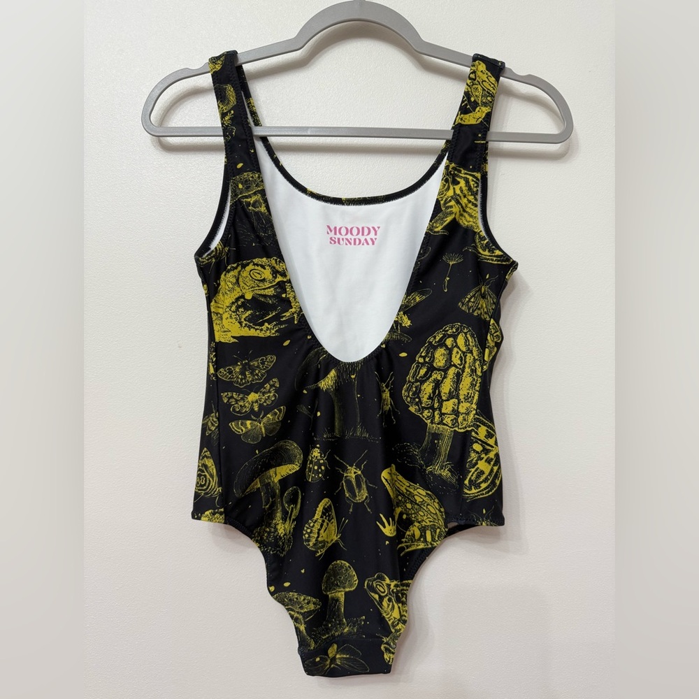 Moody Sunday Cottagecore One Piece Swimsuit - Picture 3 of 6